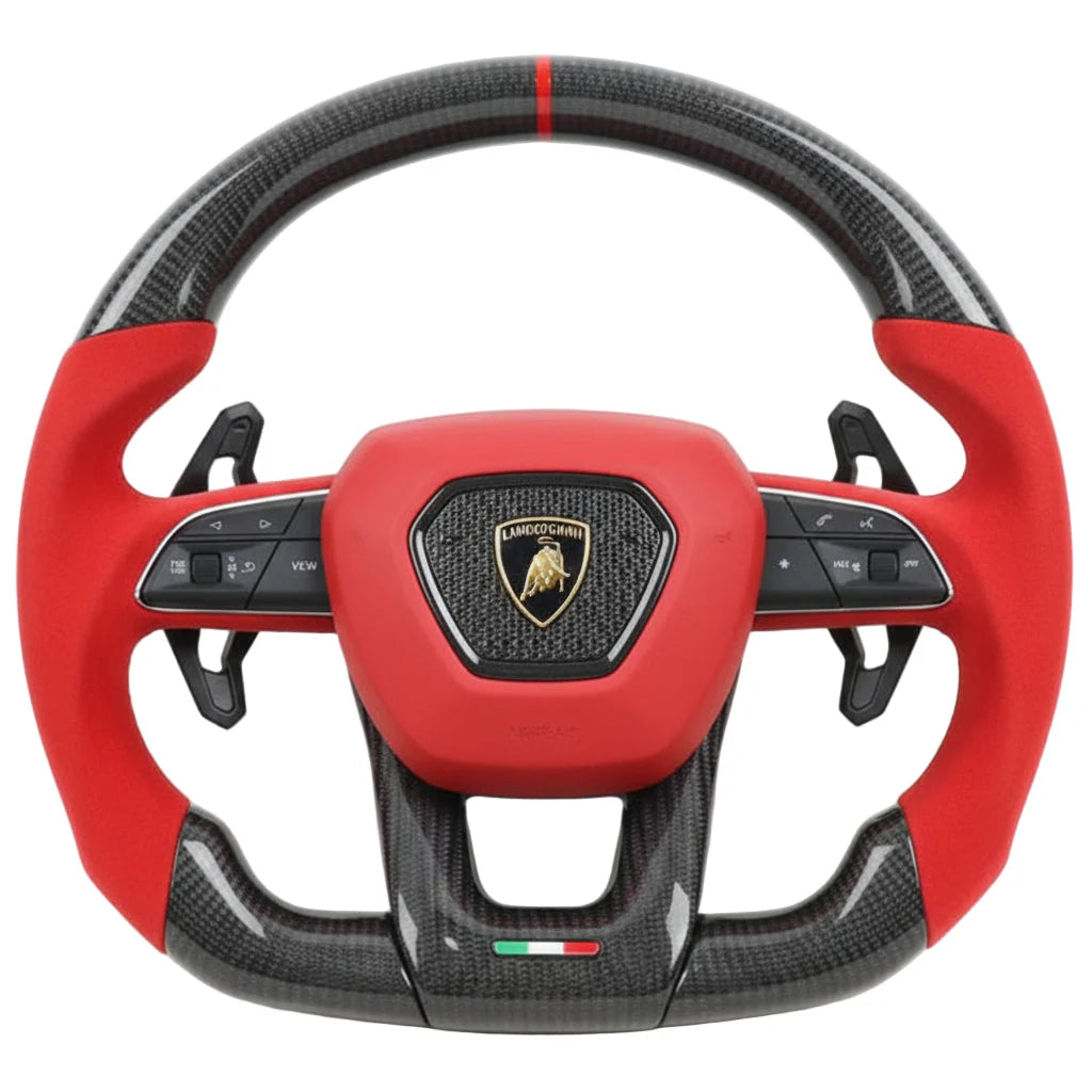 2018-2025+ Lamborghini Urus Carbon Fiber Steering Wheel - Customizable