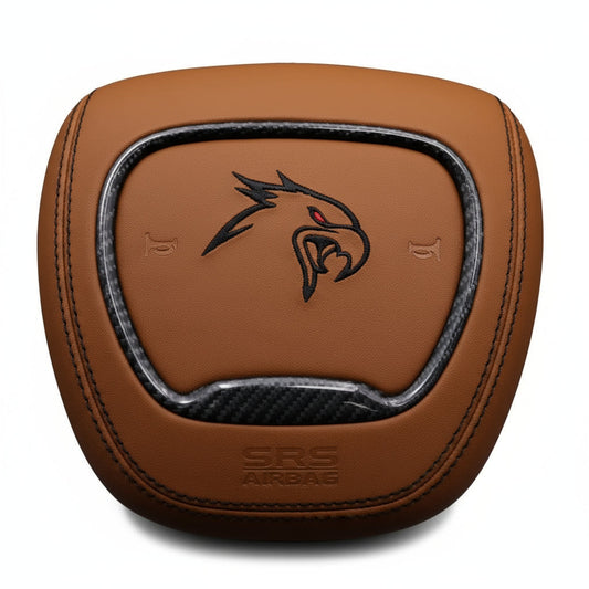 2015-2023 Dodge Airbag Cover - Track Hawk Logo