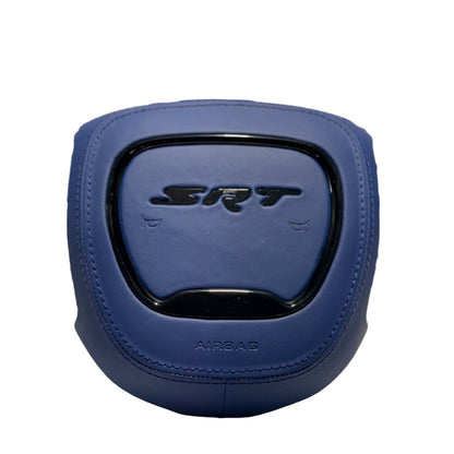 2015-2023 Dodge Airbag Cover - Blue Leather