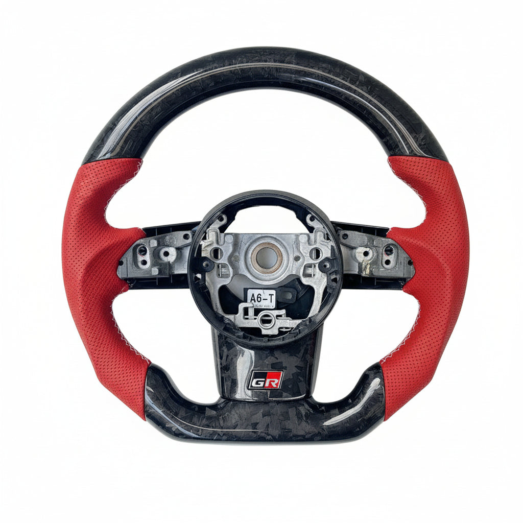 2023+ Toyota Corolla GR Carbon Fiber Steering Wheel - Customizable