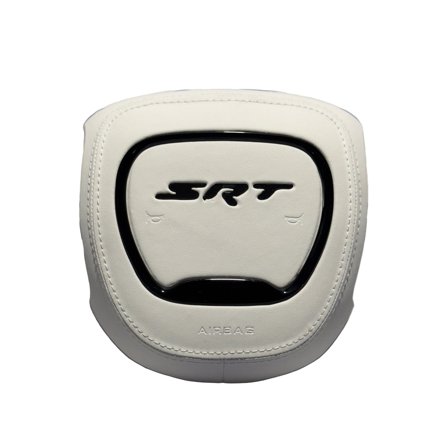 2015-2023 Dodge Airbag Cover - White Leather