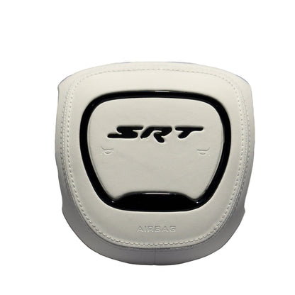 2015-2023 Dodge Airbag Cover - White Leather