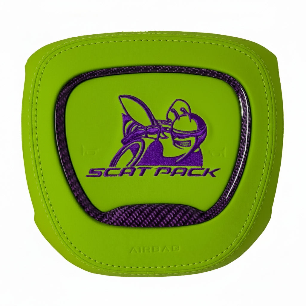 2015-2023 Dodge Airbag Cover - Scatpack Embroidery
