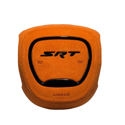 2015-2023 Dodge Airbag Cover - Orange Alcantara