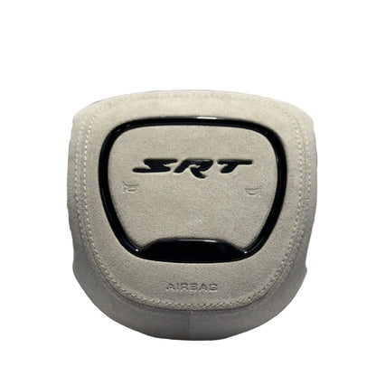 2015-2023 Dodge Airbag Cover - Grey Alcantara