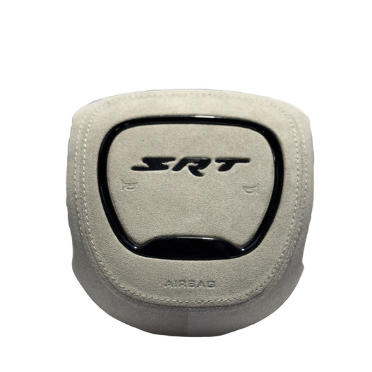 2015-2023 Dodge Airbag Cover - Grey Alcantara