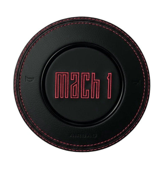 Ford Mustang Mach 1 Embroidered Airbag Cover - Red
