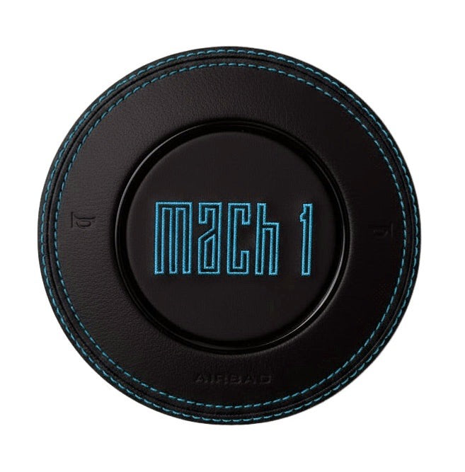Ford Mustang Mach 1 Embroidered Airbag Cover - Grabber Blue